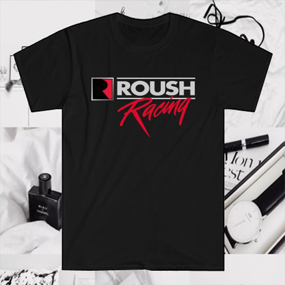 Roush Racing Performance Men’s Black T-Shirt Size S to 5XL