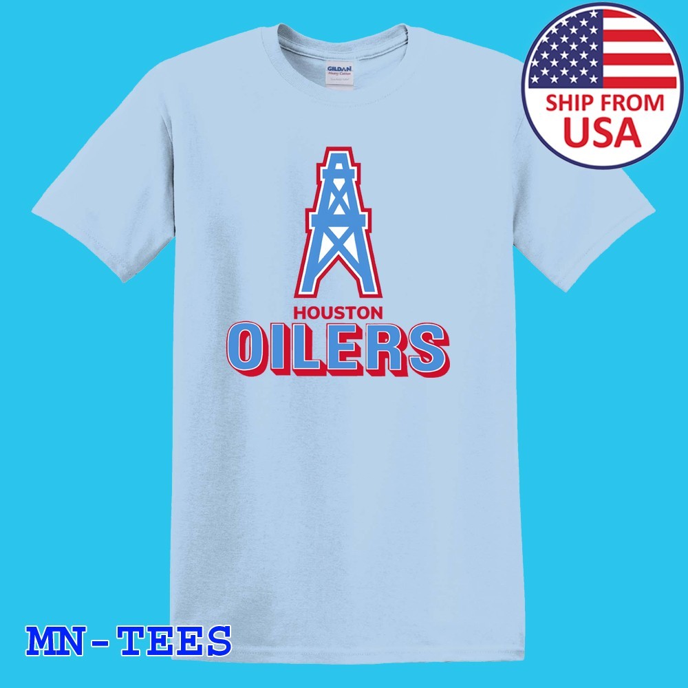 Houston Oilers Light Blue Size S-5XL gallery
