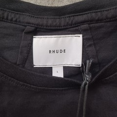 Rhude SSENSE Exclusive Vintage Moonlight T Shirt Mens Large Black Graphic NWT