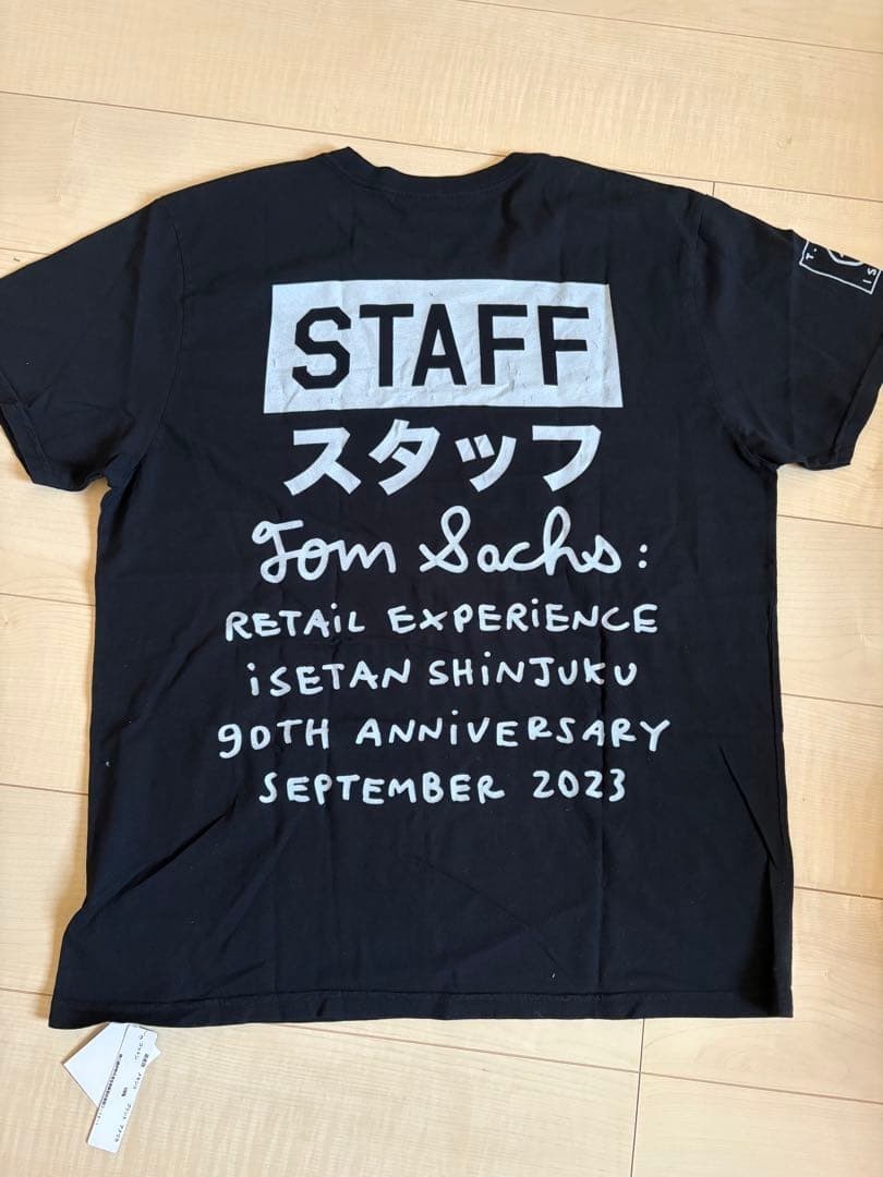 Tom Sachs T-shirts/Cut & Sewns Black Size XL 2200654654170 gallery