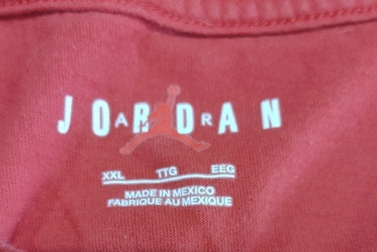 Nike Air Jordan Michael Jordan Graphic Tshirt Red Adult Size XXL gallery