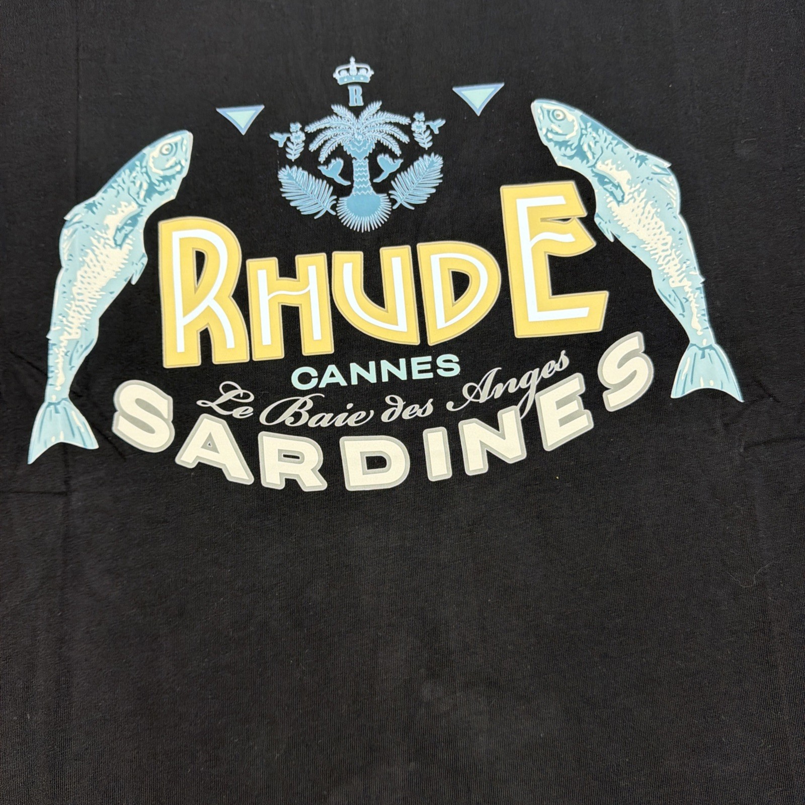 RHUDE T shirt size Large Brand new Black *READ DESCRIPTION* gallery