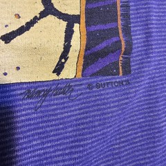 Vtg 80s 90s Kingstree Classic Single Stitch Mens M Crested Butte T-Shirt Purple