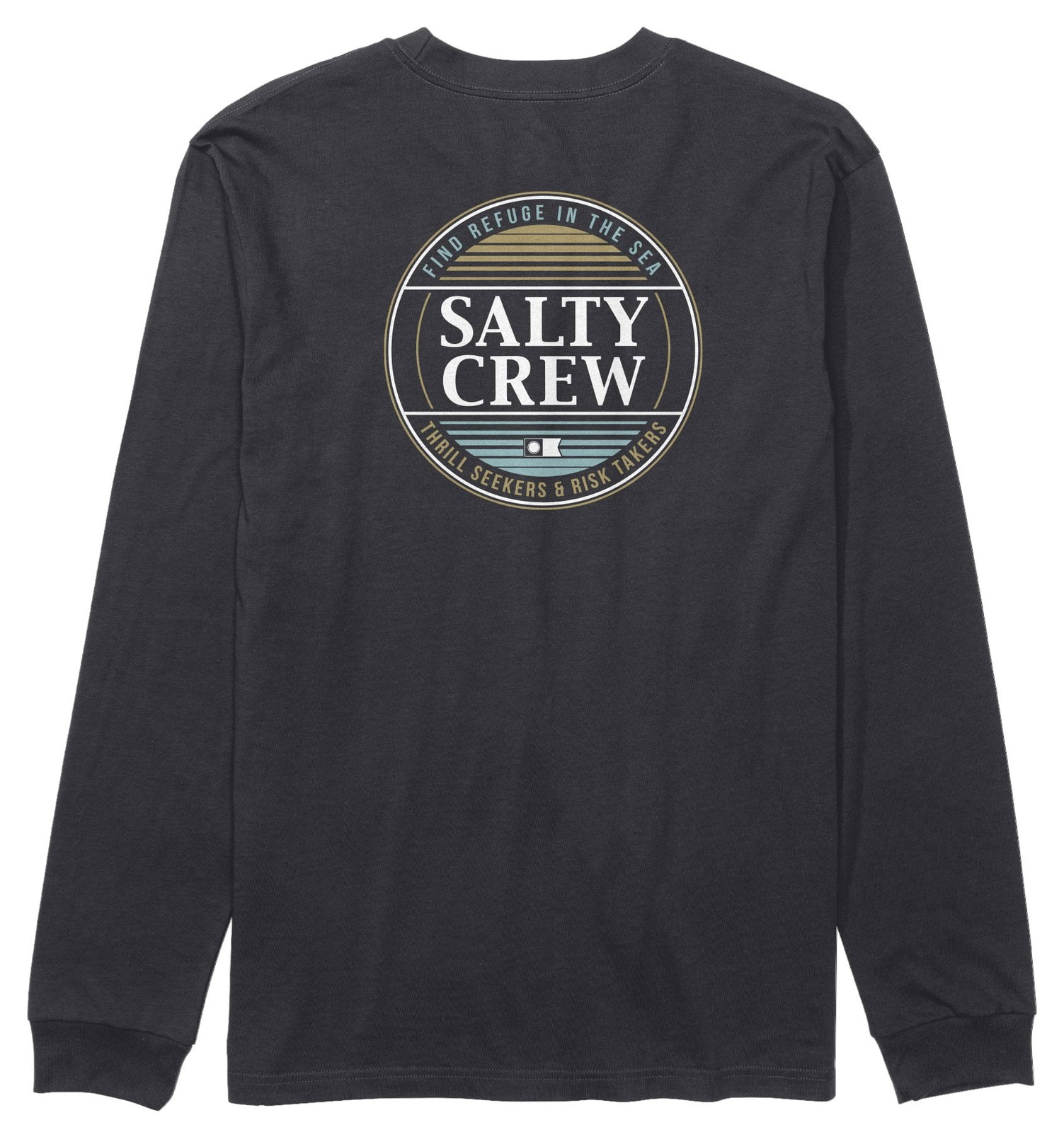 Salty Crew Simple Fade Men's Long Sleeve T-Shirt - Black - New gallery
