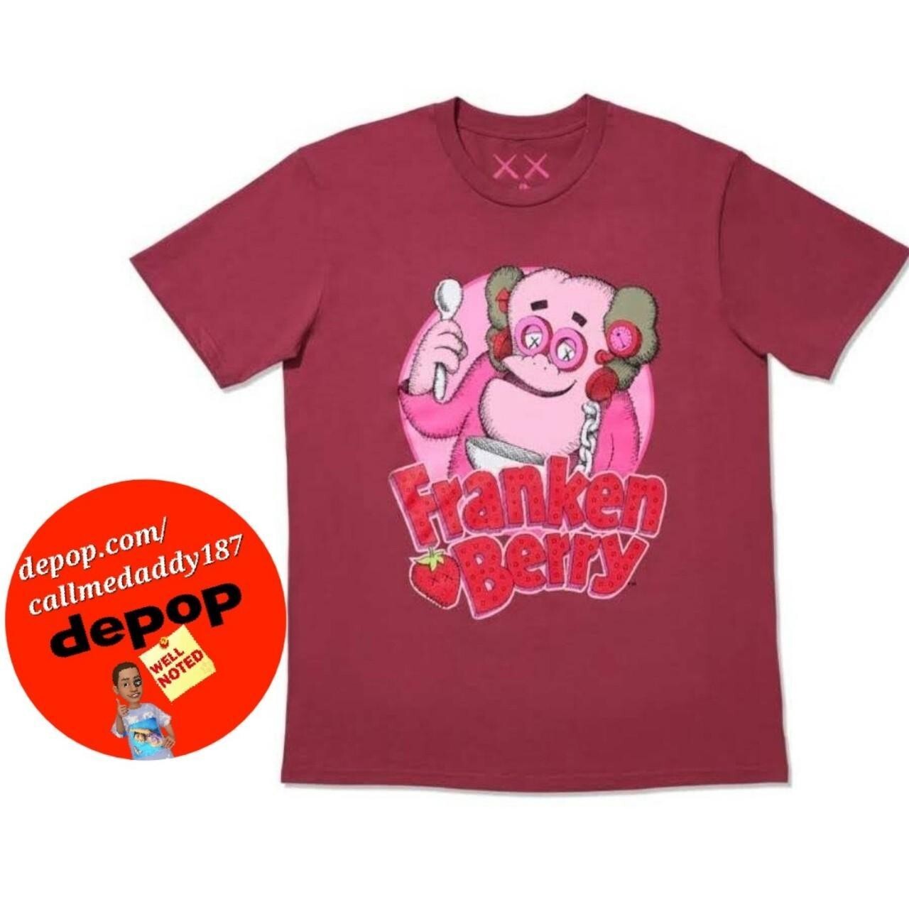 KawsKAWS Franken Berry Tee NWTSize Men's / US XL / EU 56 / 4Color... gallery