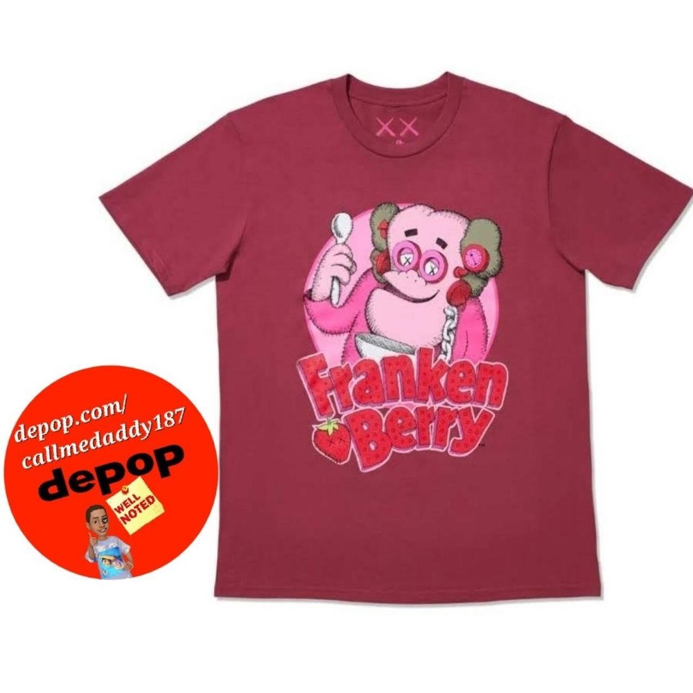 KawsKAWS Franken Berry Tee NWTSize Men’s / US XL / EU 56 / 4Color…