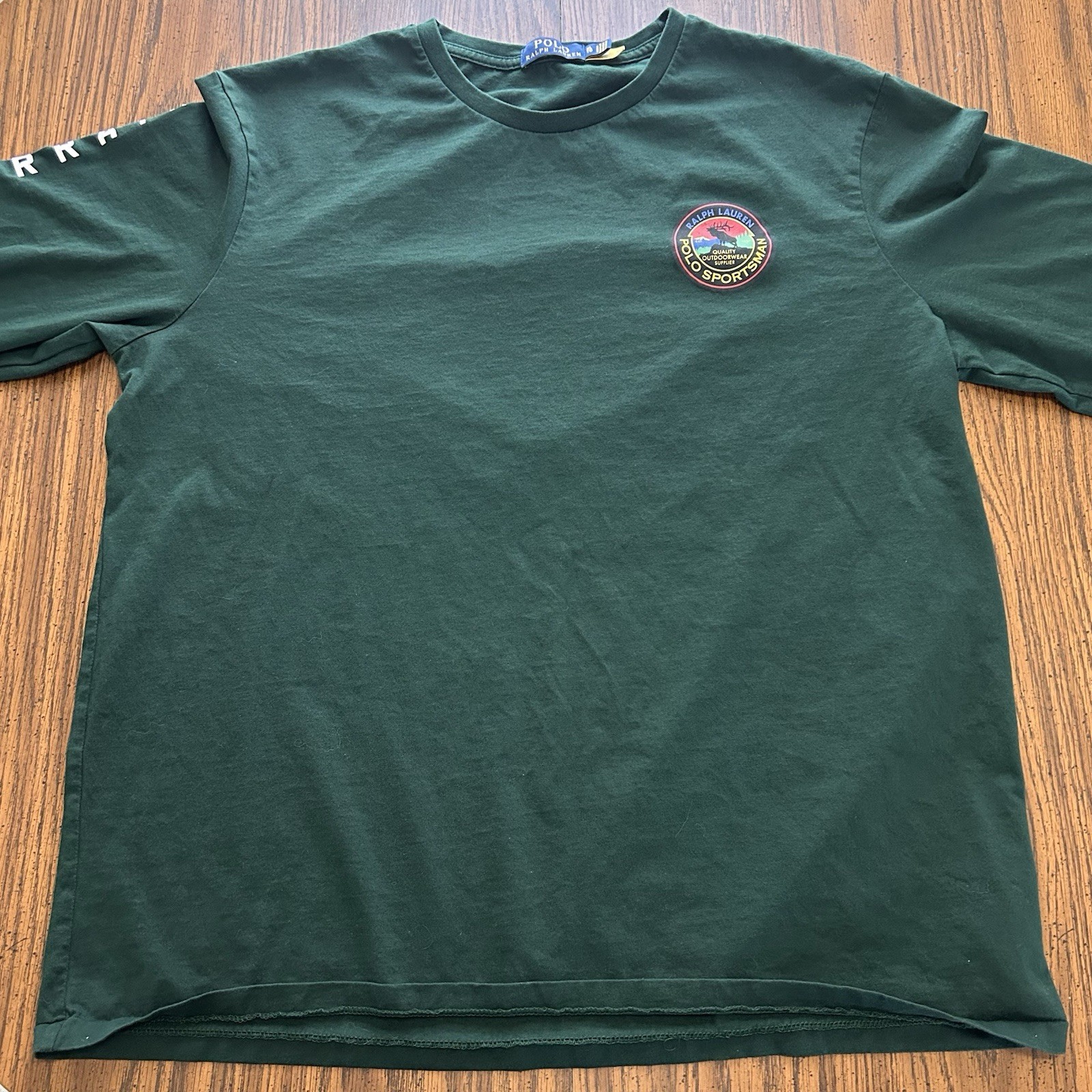 Polo Ralph Lauren Sportsman Terrain Wildlife Long Sleeve T-Shirt Mens Size XL gallery
