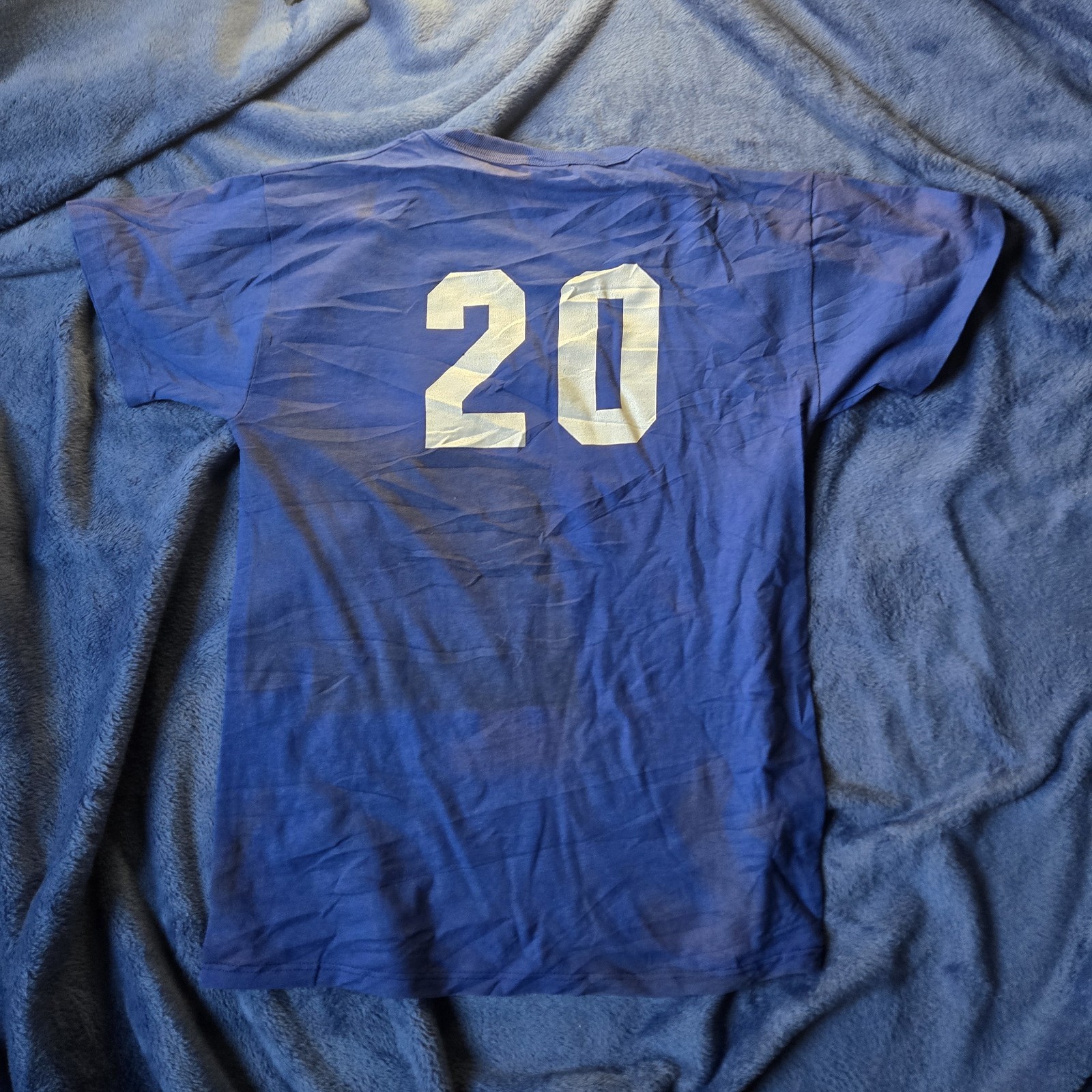 VTG Lowpoint Washburn Summer Ball Baseball Tee #20 S Made in USA gallery