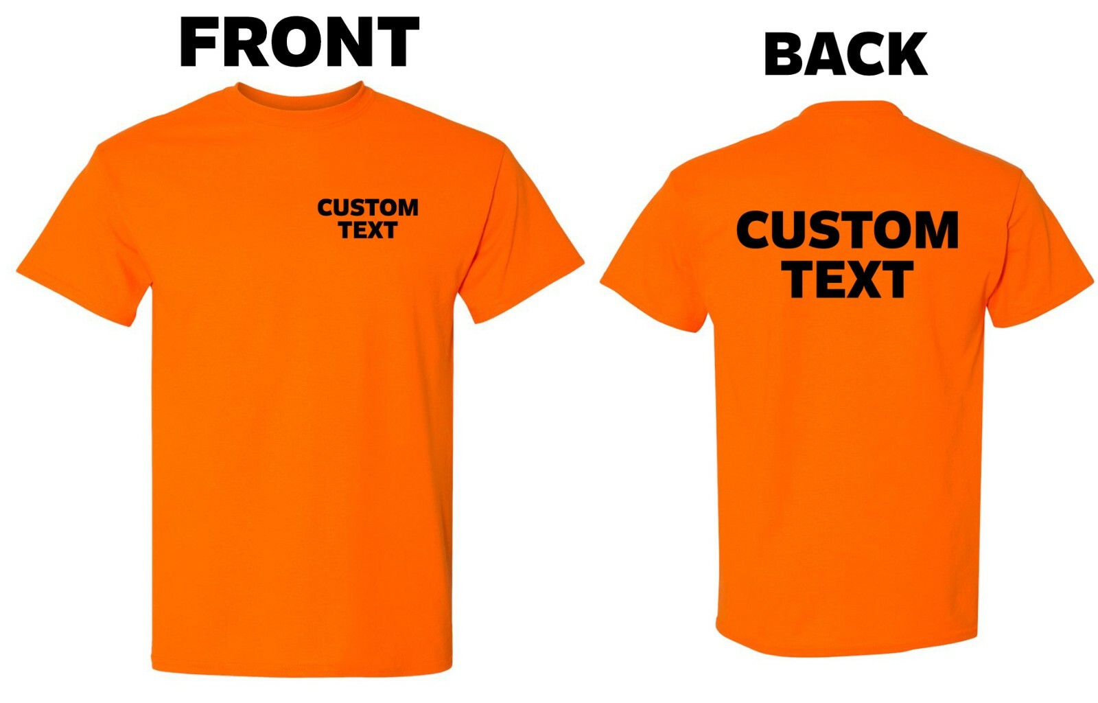 Custom T-Shirt, Personalized, Add Your Own Text