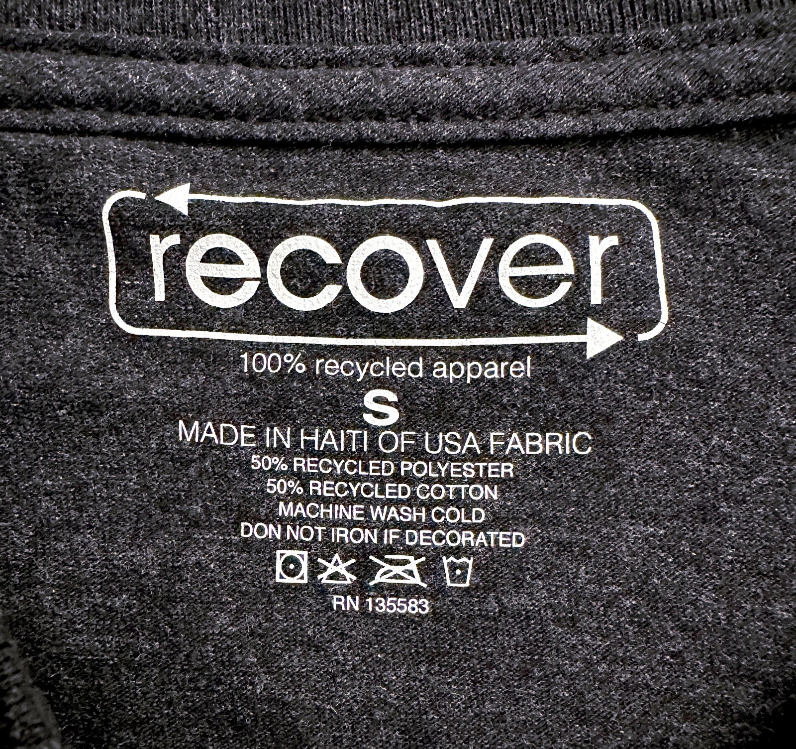 Adobe Software Company Logo Men's Medium Gray T-Shirt – 100% Recycled Materials gallery
