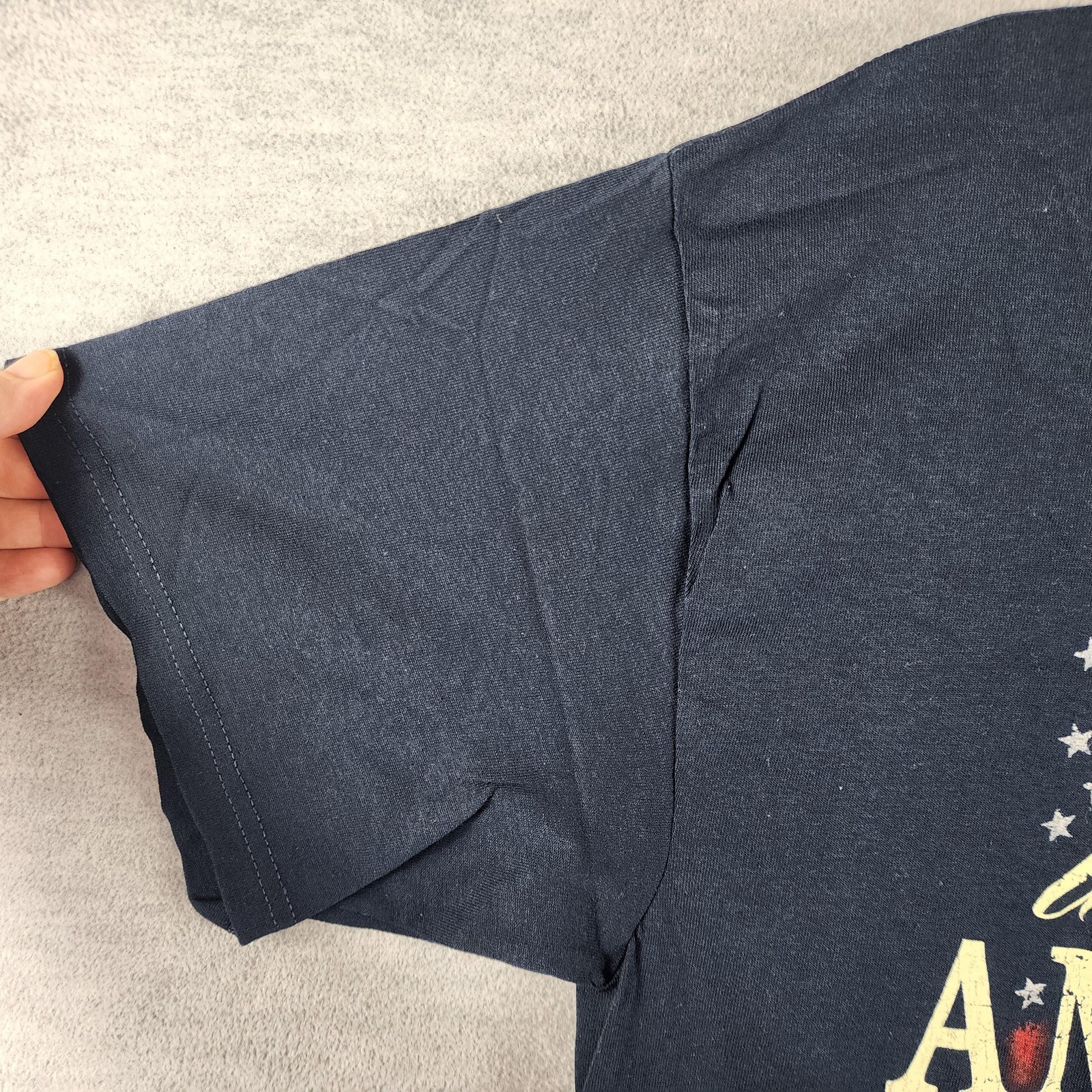 Alstyle Shirt Mens XL Blue United States Of America Flag Graphic Tee Patriotic gallery