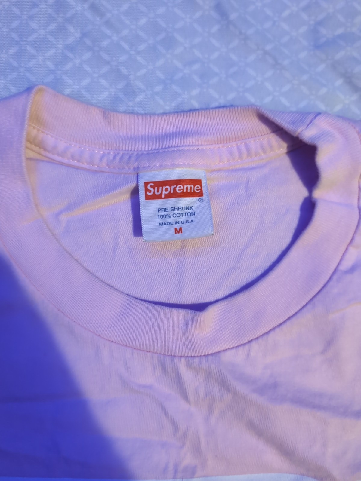 Supreme Water Pistol Tee 2021 Pink Red Size Medium M gallery