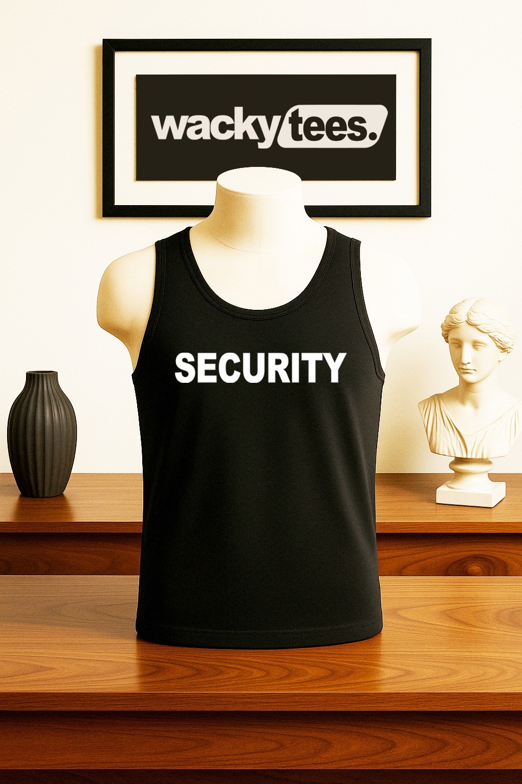 Security Event Staff Uniform Bouncer Bodyguard Style Graphic Tee Shirt gallery