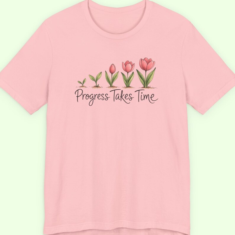 Progress Takes Time Mental Health Comfort Colors gallery