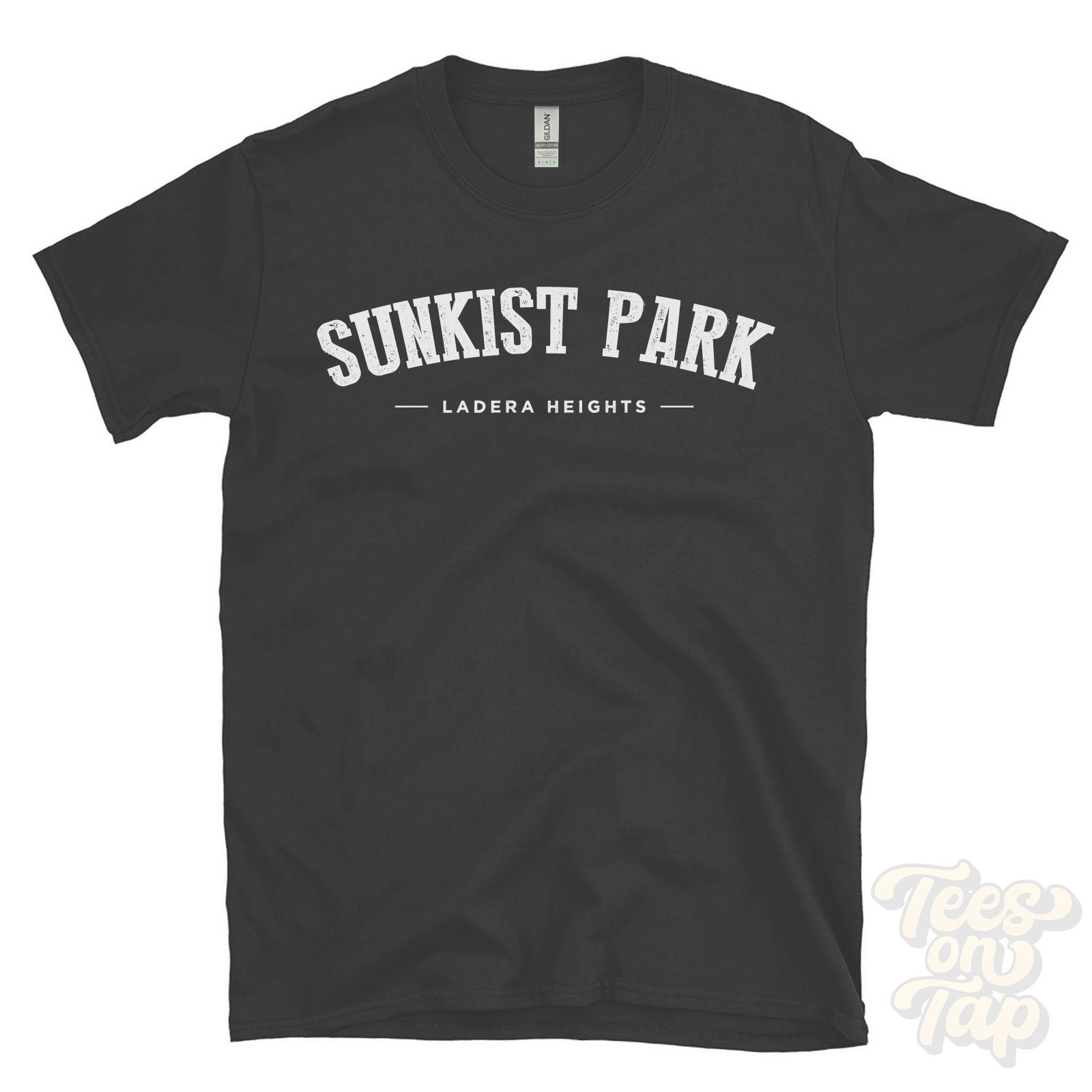 SUNKIST PARK LADERA HEIGHTS T-SHIRT Los Angeles California USA varsity gift