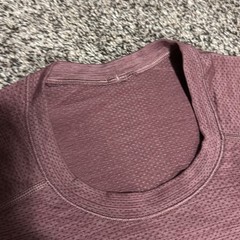 Lululemon Metal Vent Tech Long Sleeve Tee Size Large Smokey Red