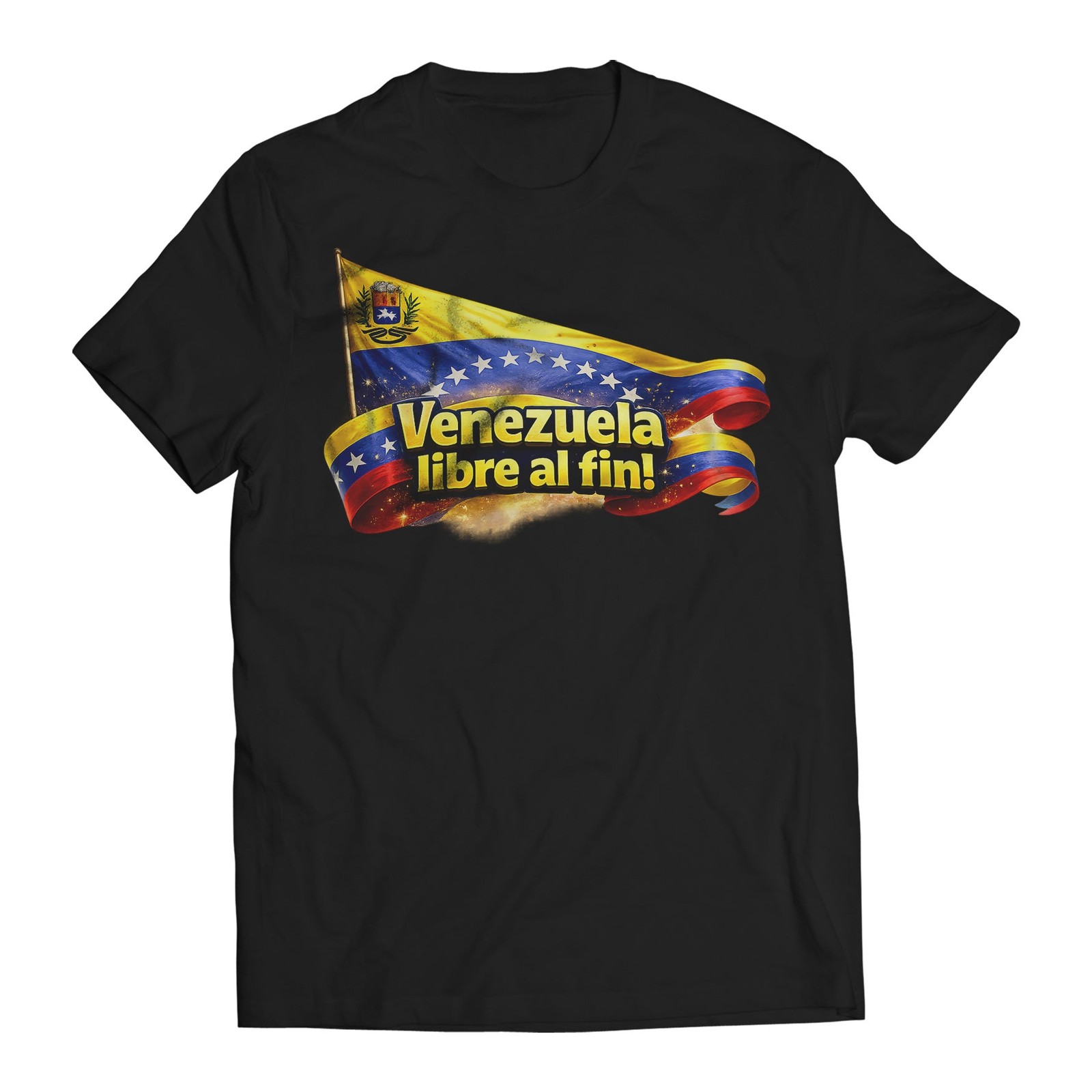 Venezuela Libre al Fin! Maduro Captured Venezuela Libre Men's T-Shirt gallery