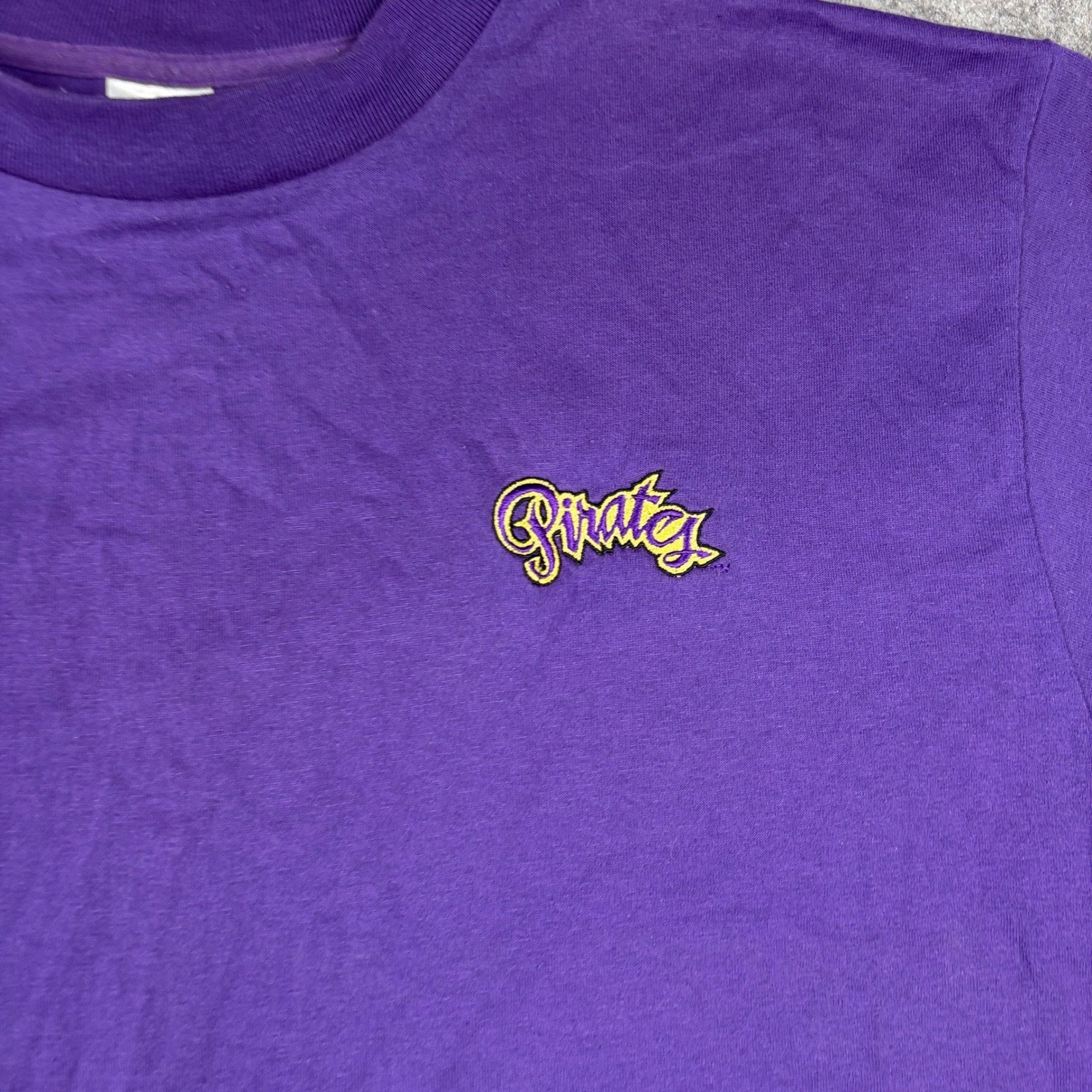90s Augusta Sportswear ECU Pirates T Shirt Mens 2XL Purple Graphic Colegiate Uni gallery