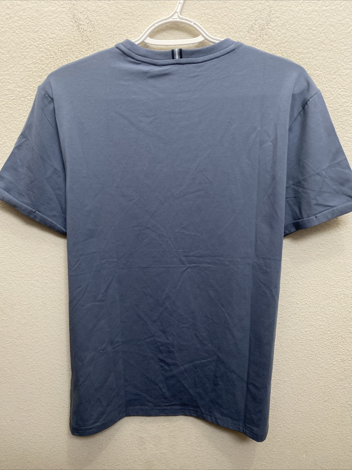 Kenneth Cole Men's Clear Sky Blue Medium T-Shirt Short Sleeve Small Logo gallery