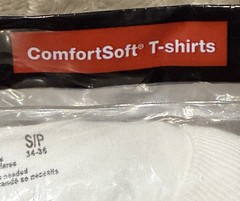 Hanes Cotton Tagless Lay Flat Collar TShirts White 5Pack Mens Small 34-36” NEW
