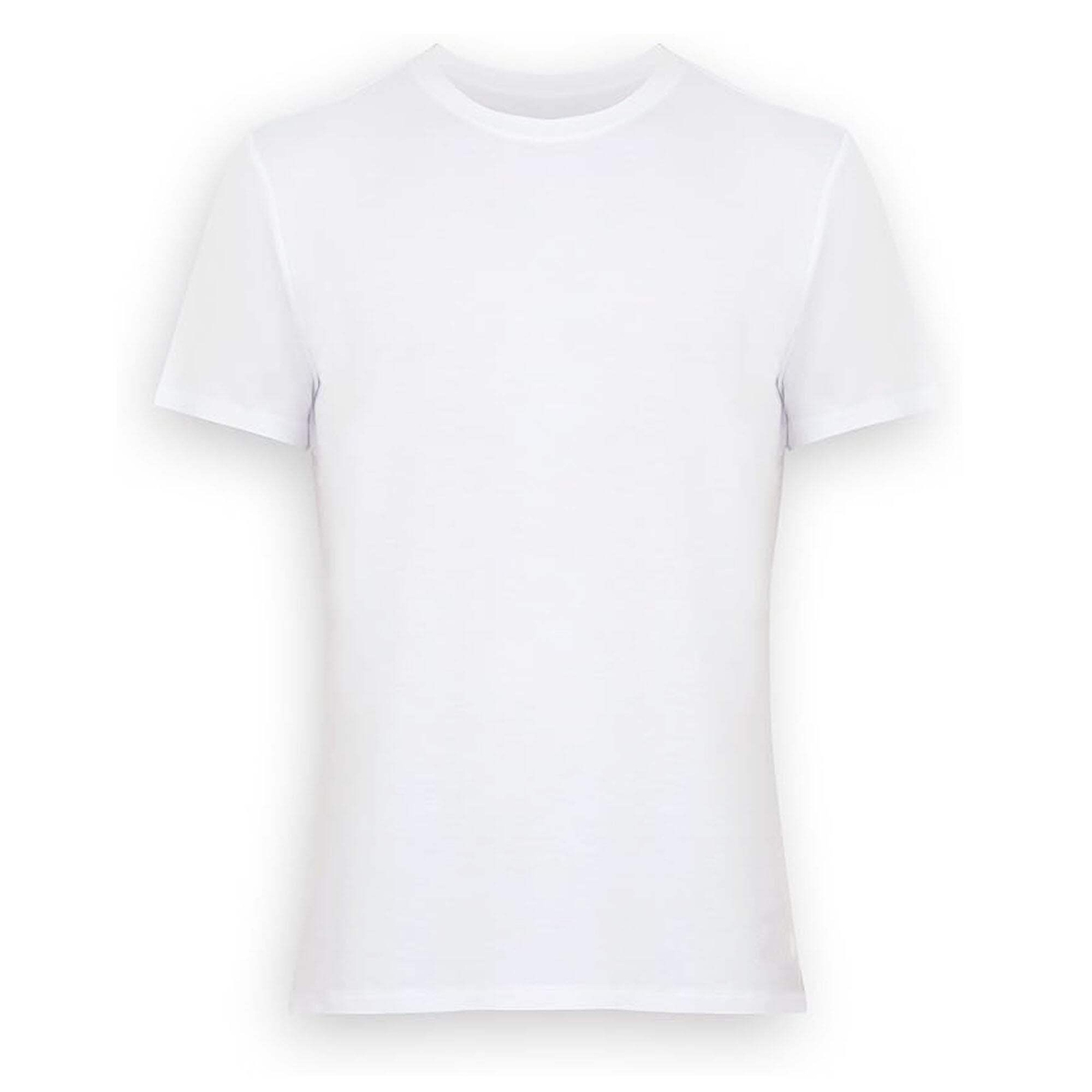 Premium T-Shirts for Men Rayon Made from Bamboo Crewneck Undershirt Tees Moistur gallery