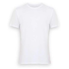 Premium T-Shirts for Men Rayon Made from Bamboo Crewneck Undershirt Tees Moistur