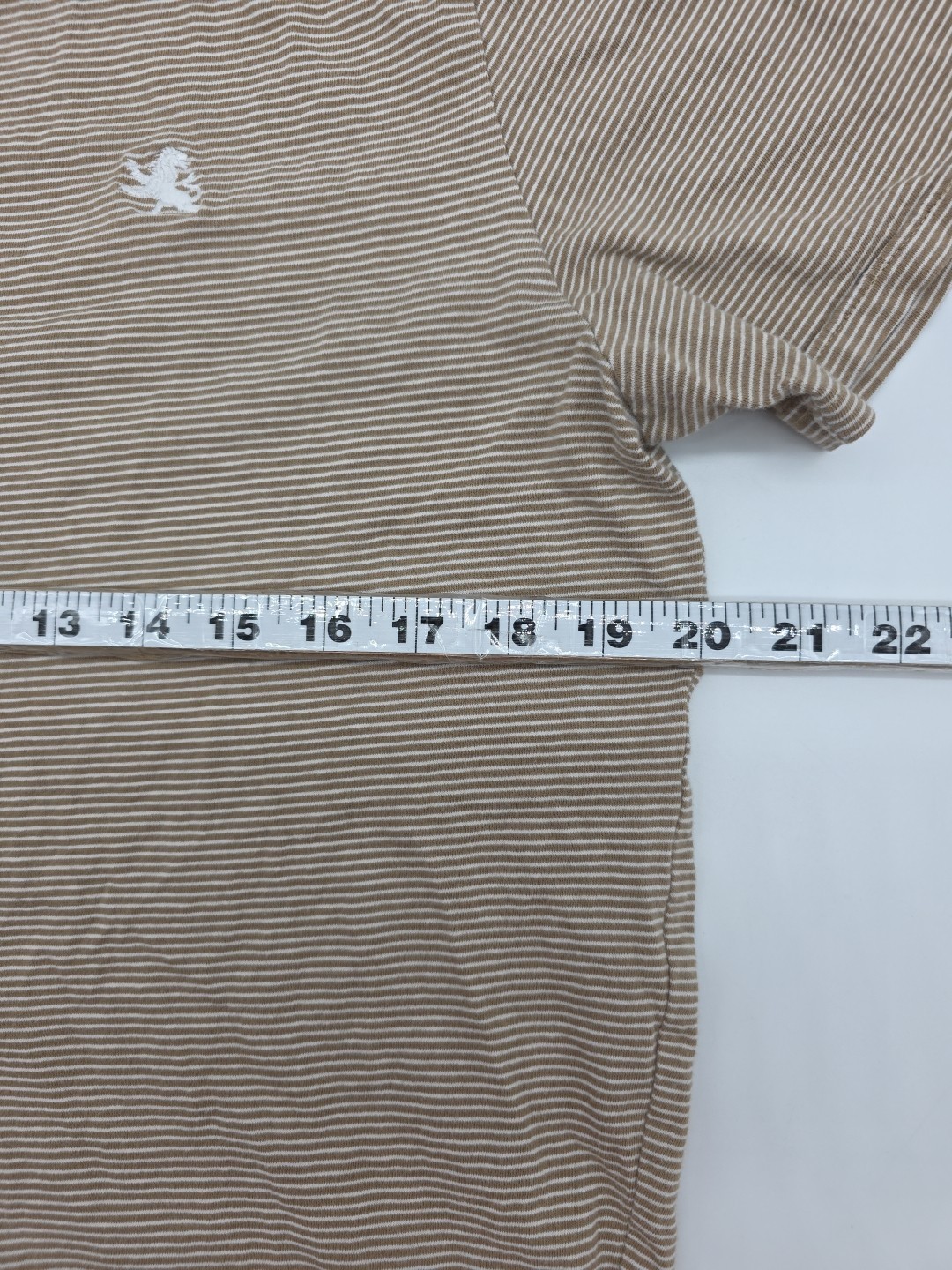 Express T-Shirt Men Large Striped Crew Neck 100%Cotton. #42507 gallery