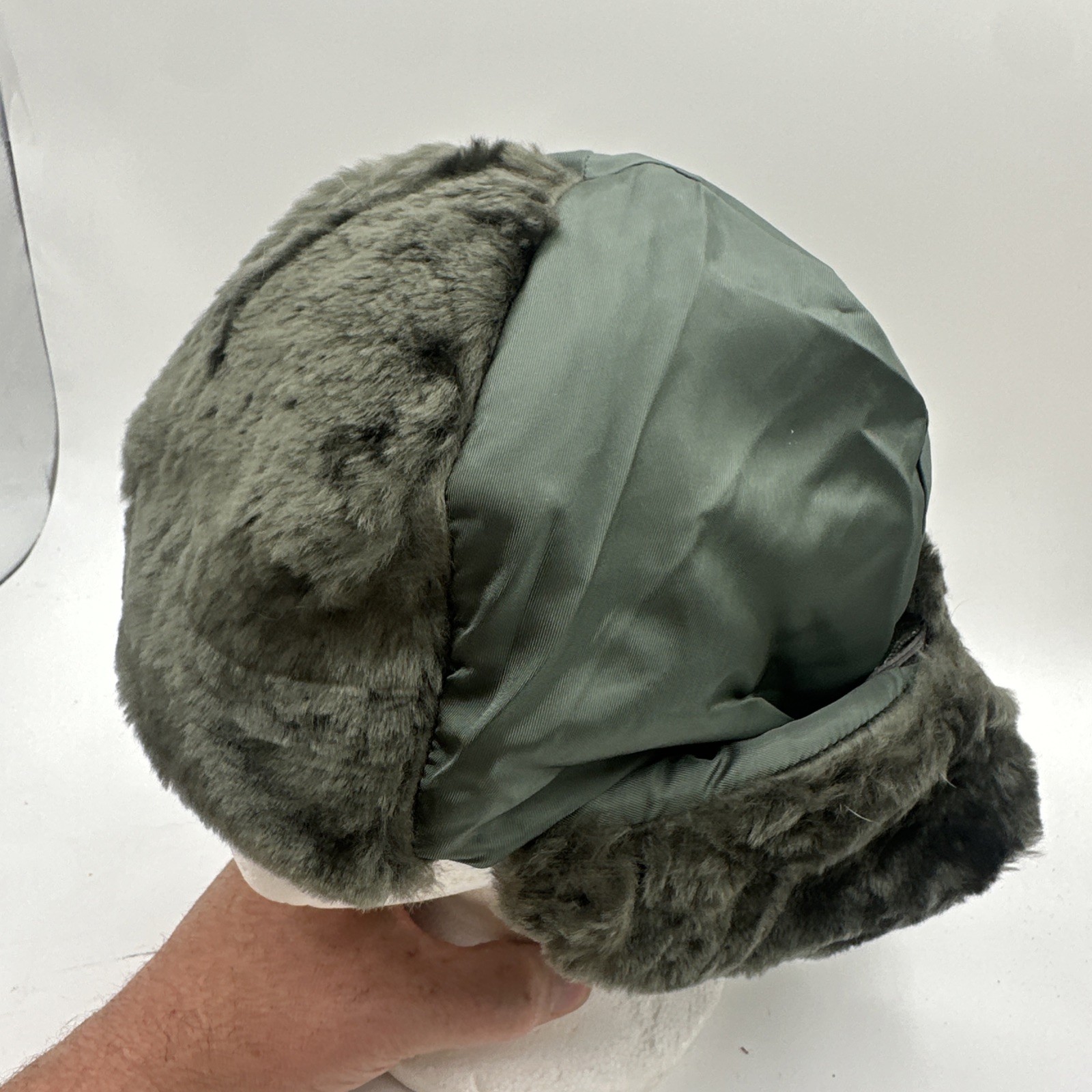 Helmet Flyers Winter Nylon B9B Hat With Flaps Large Wool
