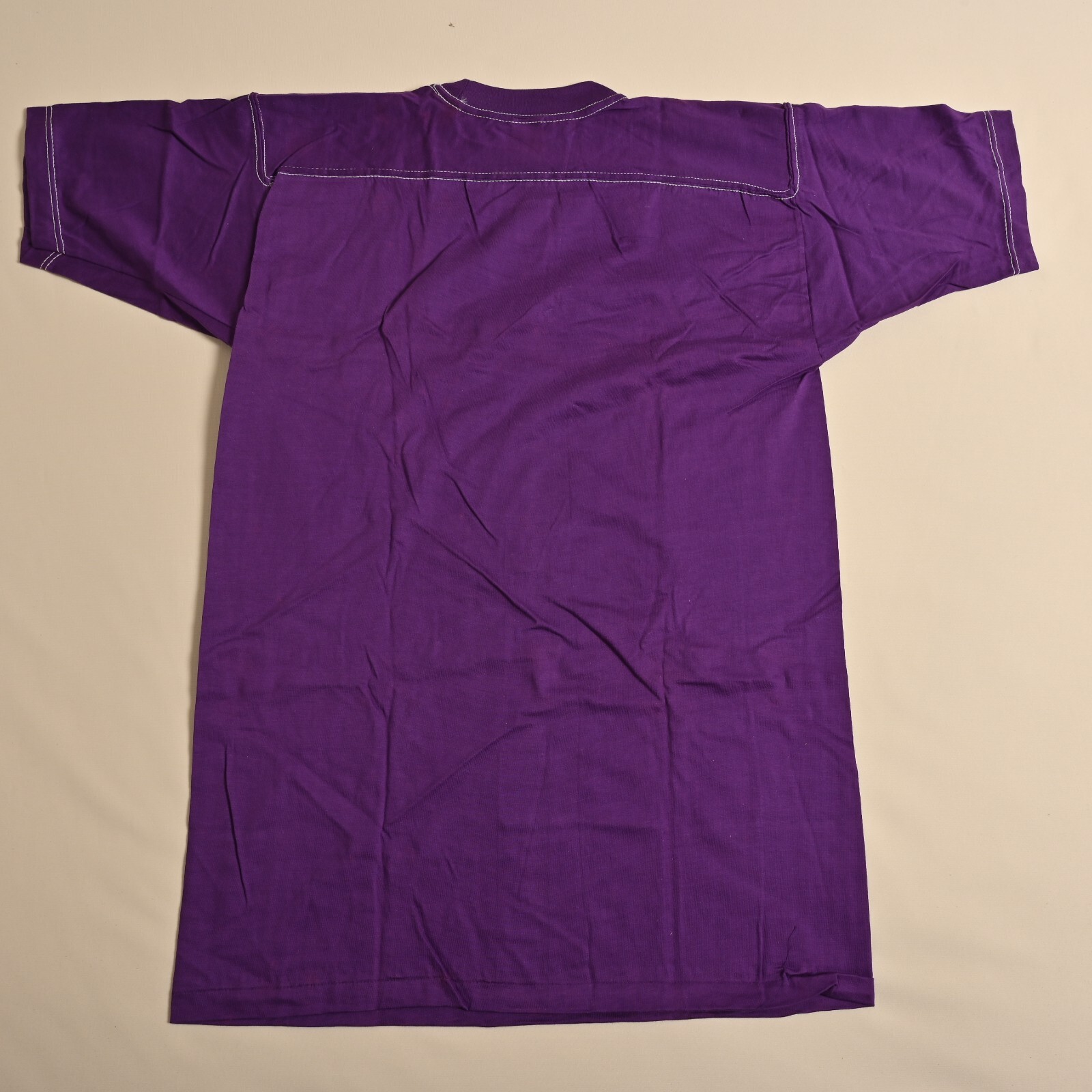 Vintage Russell Athletic Purple Football T-Shirt Size L gallery