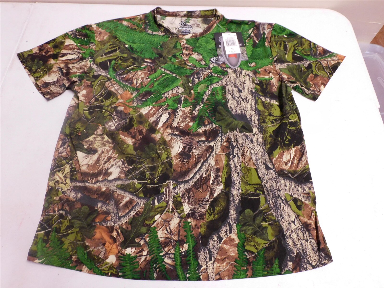 Performance Short Sleeve T Shirt Turkey Deer Hunting XL Mothwing Spring Camo gallery