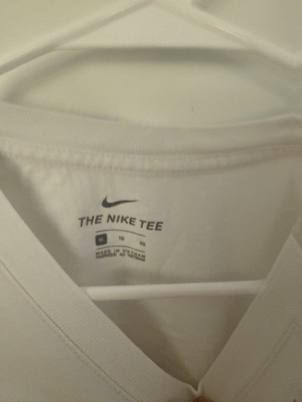 Nike Air The Nike Tee Shirt XL White Retro Logo Graphic Tee gallery