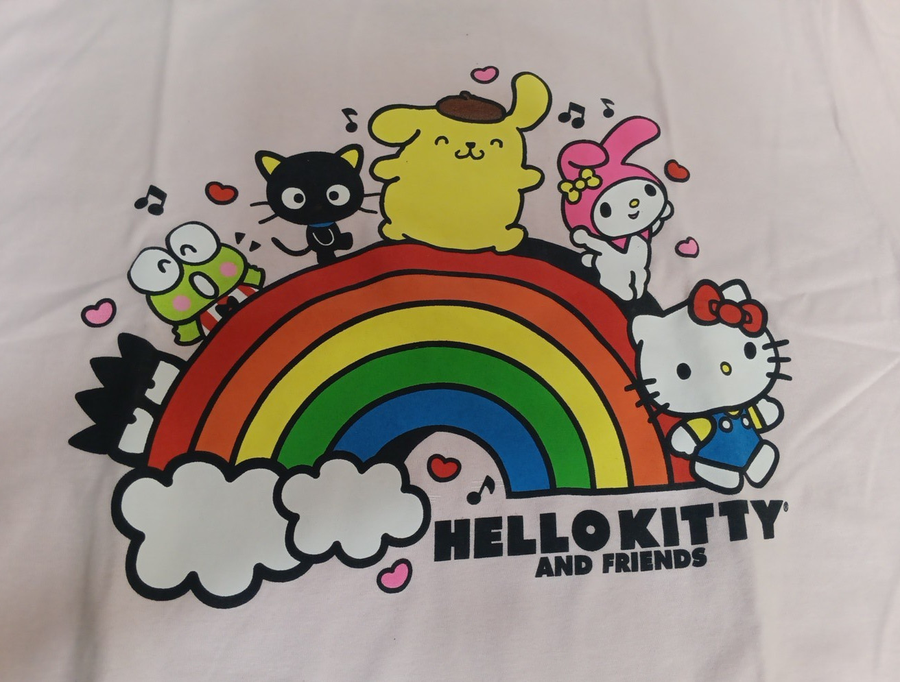 New Pink Hello Kitty And Friends XL Extra Large T-Shirt Free Shipping gallery