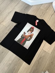 Size Medium – Supreme Short Sleeve Playboi Carti Black T-Shirt (FREE SHIPPING)