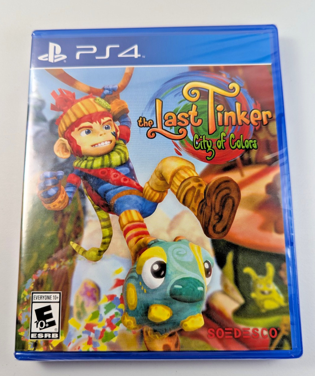 Last Tinker: City of Colors (Playstation 4 PS4) US Version New Factory Sealed