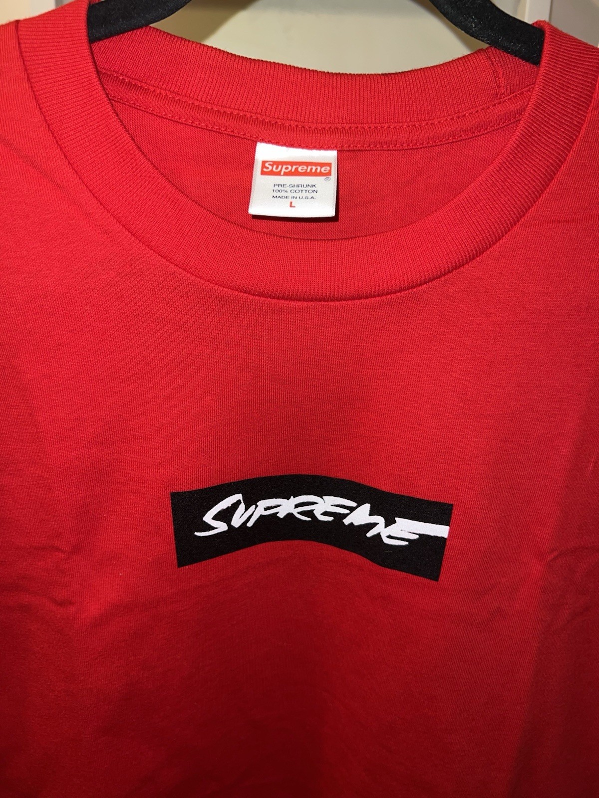 Supreme Futura Box Logo Red T shirt Men’s Size L Authentic SS24 (NWOT) gallery