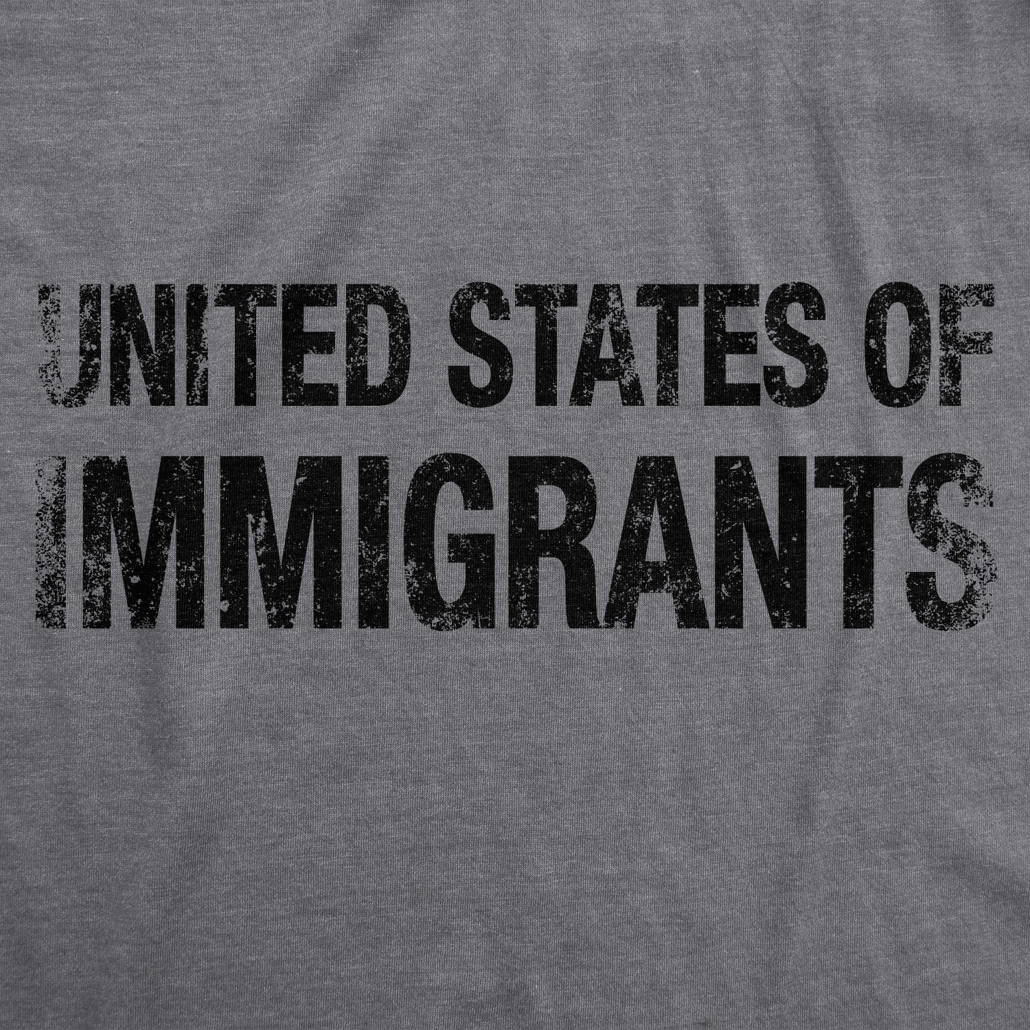 Mens United States of Immigrants Tshirt Funny Citizen Activist American Tee gallery