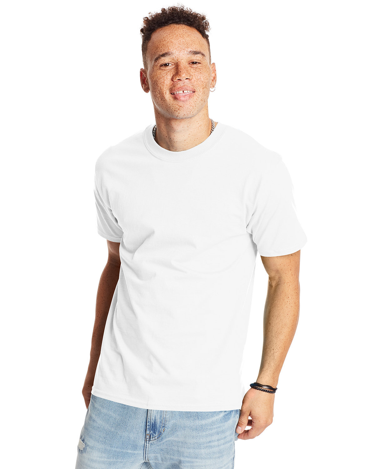 Hanes Unisex Beefy-T T-Shirt Stylish T Shirt Casual Plain T-Shirt - 5180 gallery