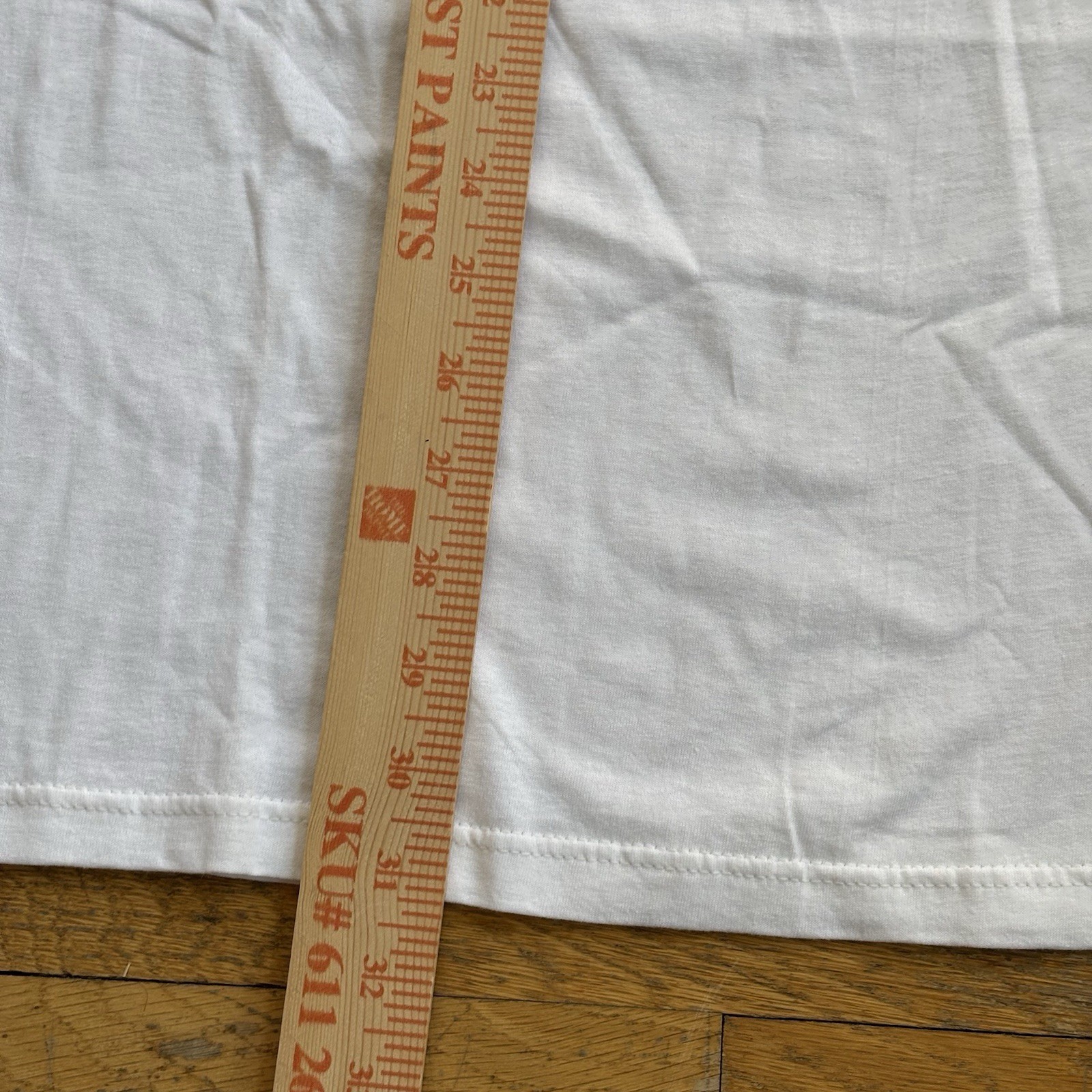 Vintage 80s Maine Fisherman Shirt Funny Yacht Club Sz XL White Deadstock gallery