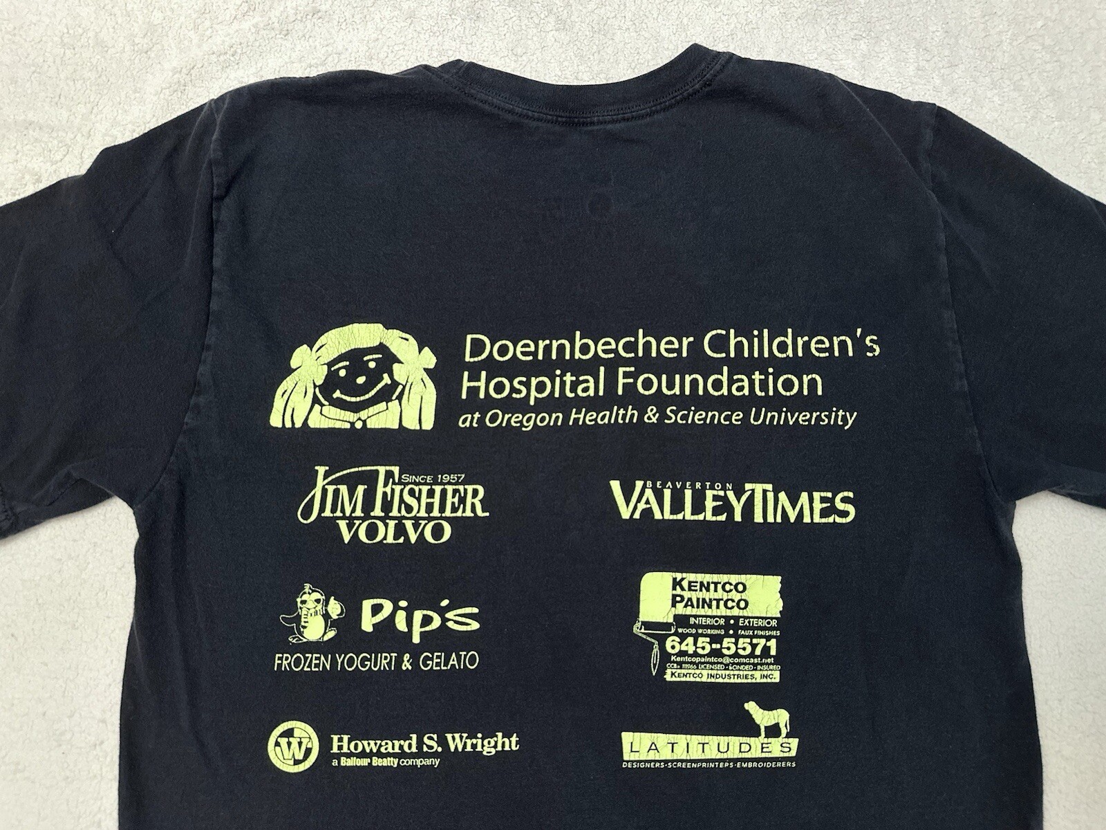 Vintage Y2K 2013 Nike Doernbecher Cancer Awareness Basketball Event T-Shirt, S gallery
