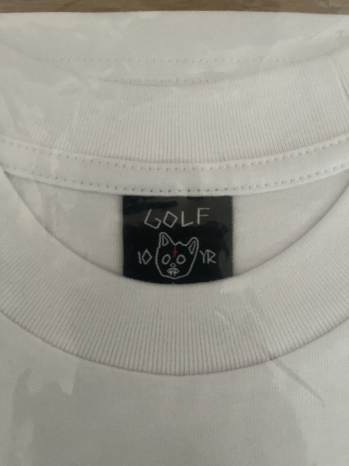 Golf Wang Golflicious Tee White Sz SM - Brand New gallery