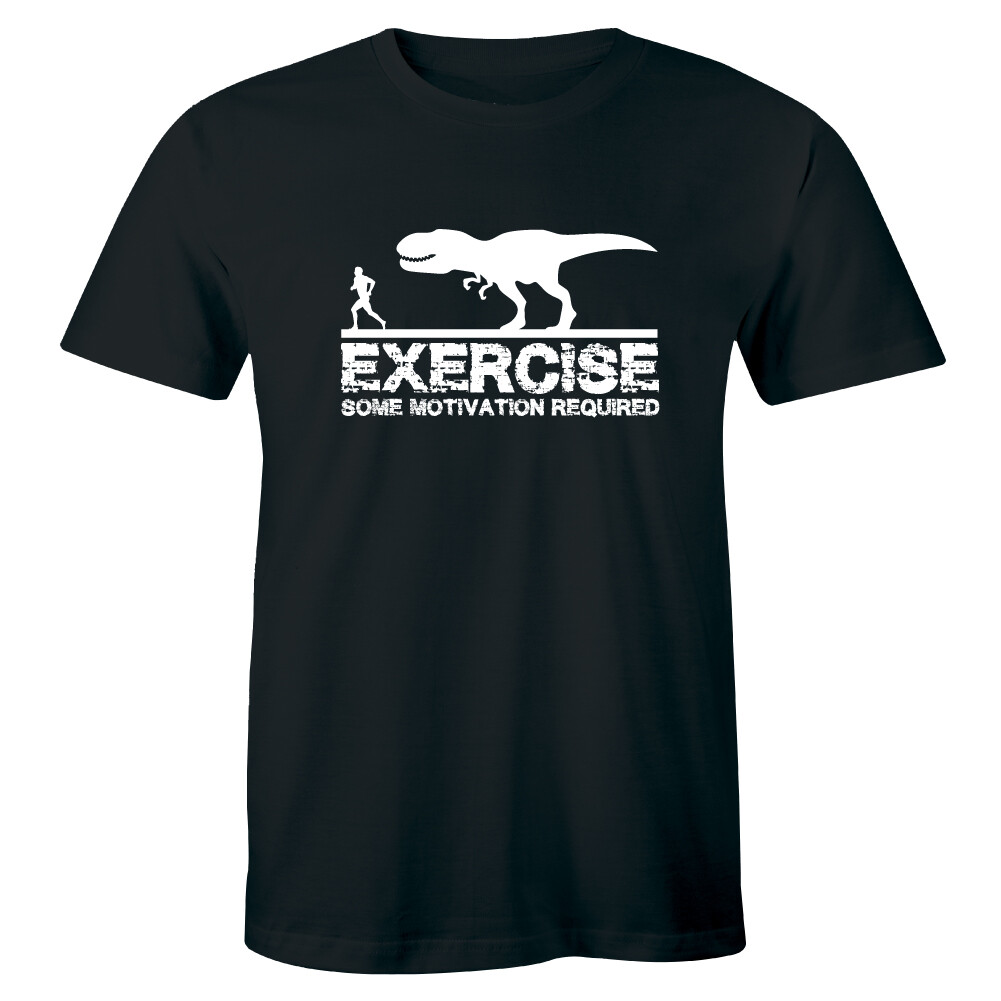 Exercise Some Motivation Required Shirt Funny Gym Fitness Training Lazy Tee gallery