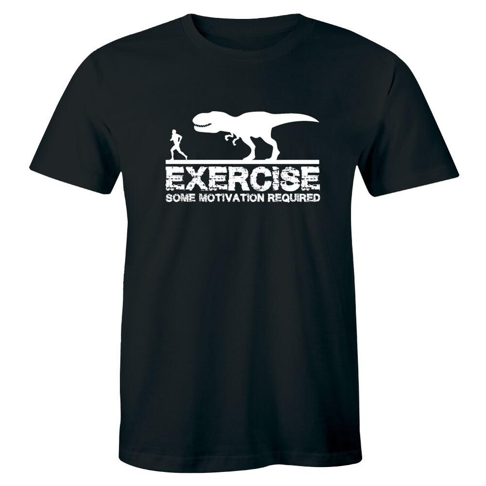 Exercise Some Motivation Required Shirt Funny Gym Fitness Training Lazy Tee