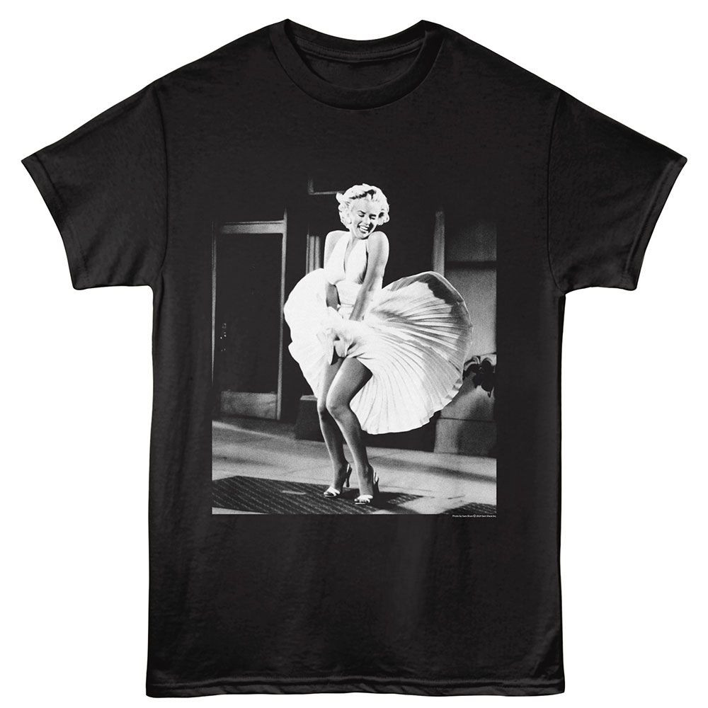 Marilyn Monroe Dress Black Icon Shirt