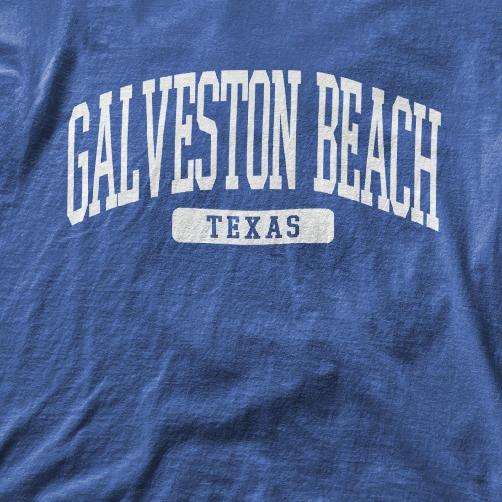 Galveston Beach Texas Souvenir Beach, Vintage, Minimalist T-Shirt gallery
