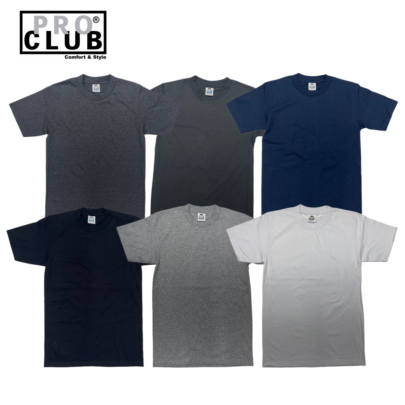 Pro Club Men's Comfort Cotton Short Sleeve T-Shirt gallery