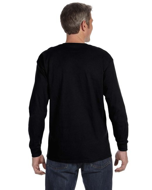 Gildan Cotton Long Sleeve T Shirt Mens Blank Casual Plain Tee Sport 5400 gallery