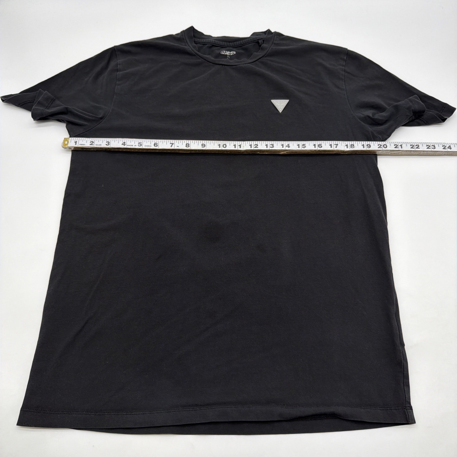 Guess T-shirt Men S Black Graphic Print Logo .#43242 gallery