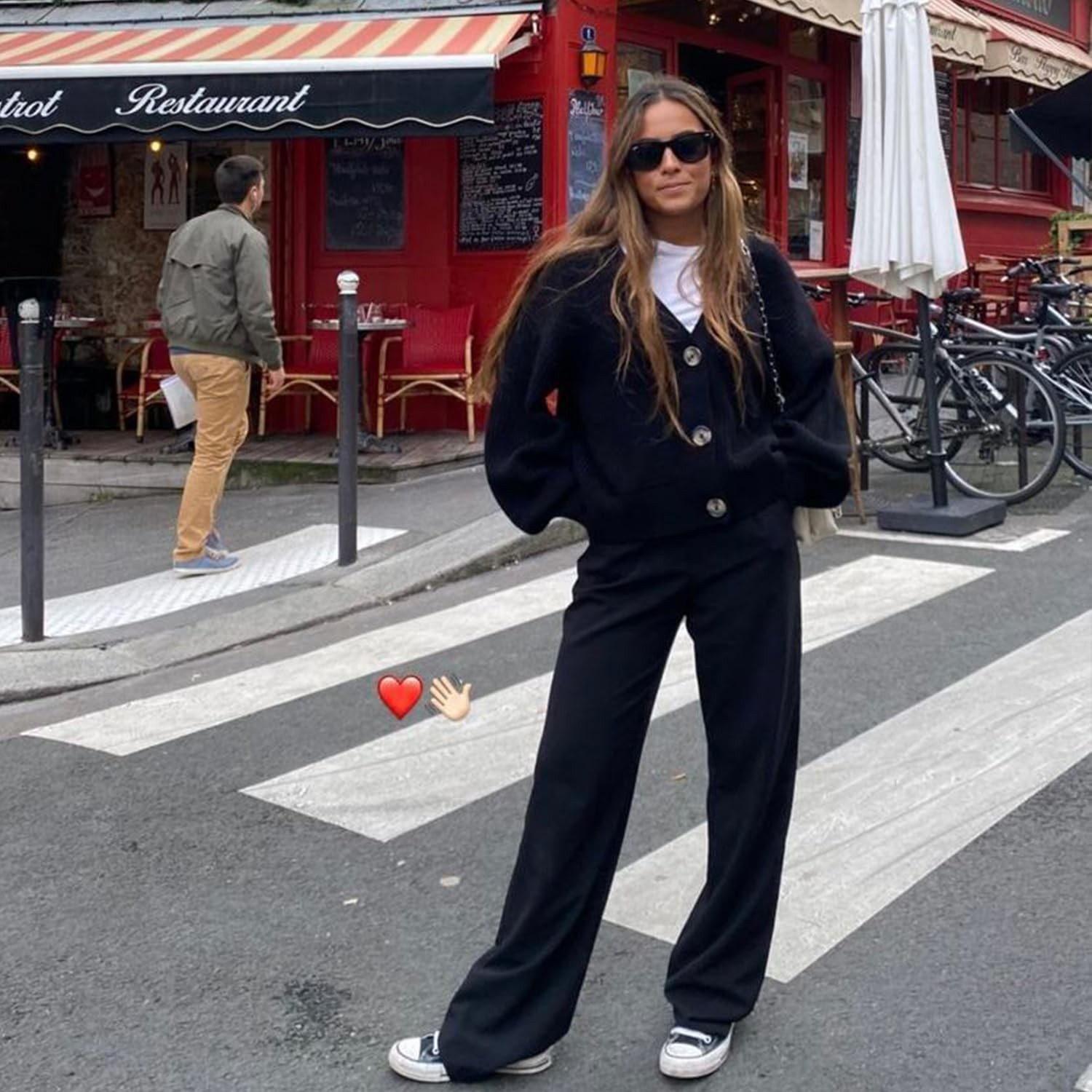 3 Pack Womens Wide Leg Pants, High Waist Loose Sweatpants Casual Lounge Wear gallery