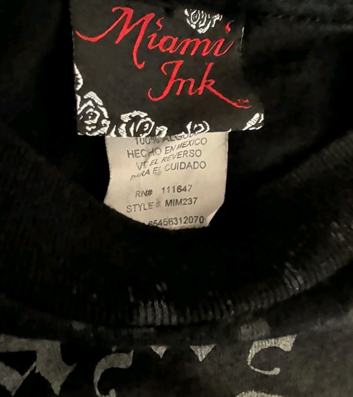 Vintage Y2K Miami Ink Snake & Dagger T Shirt Men’s Large Affliction Style Black gallery