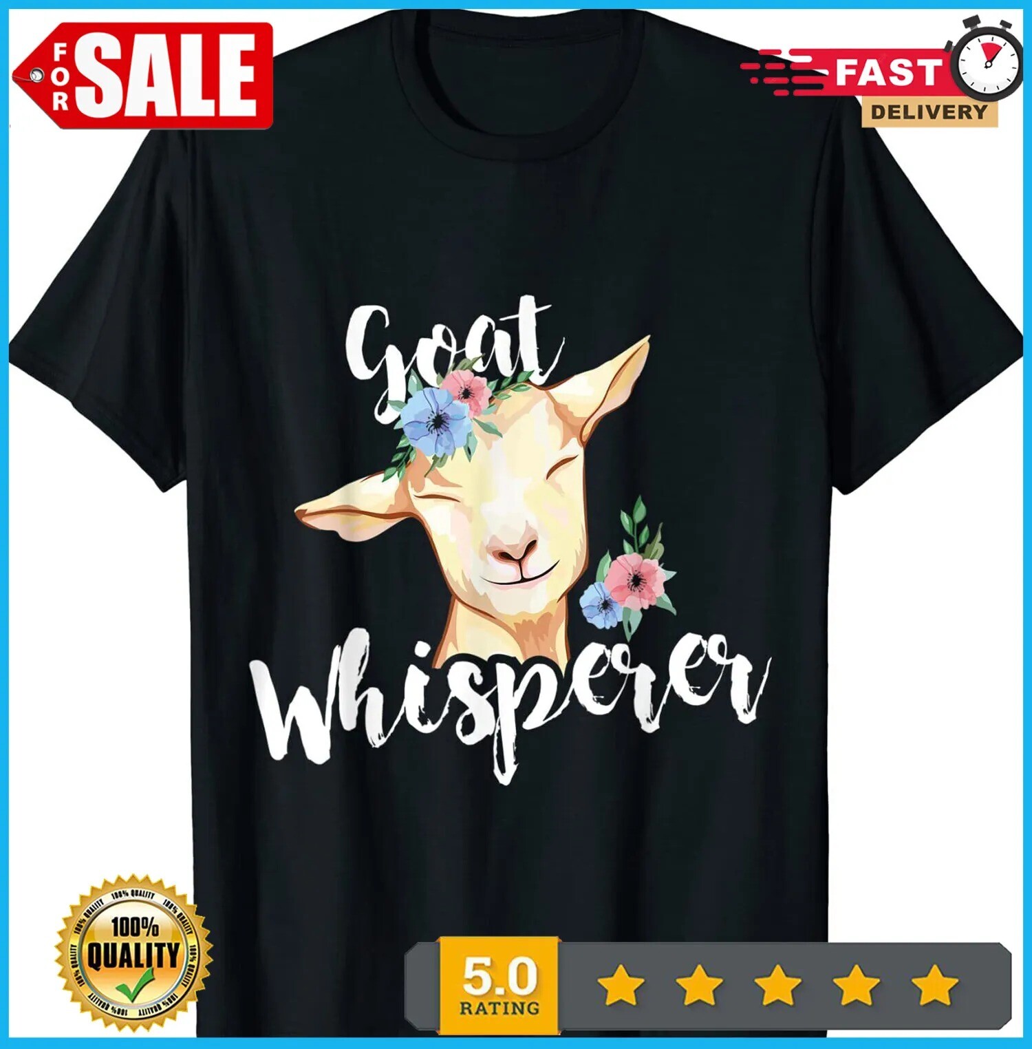 2026/LIMITED Goat Whisperer - Goat Design Great Gift Idea Premium Casua T-Shirt gallery